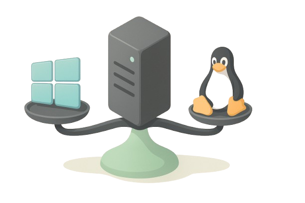 انتخاب بهترین سیستم‌عامل سرور