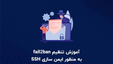 تصویر از آموزش تنظیم fail2ban به منظور ایمن سازی سرویس SSH